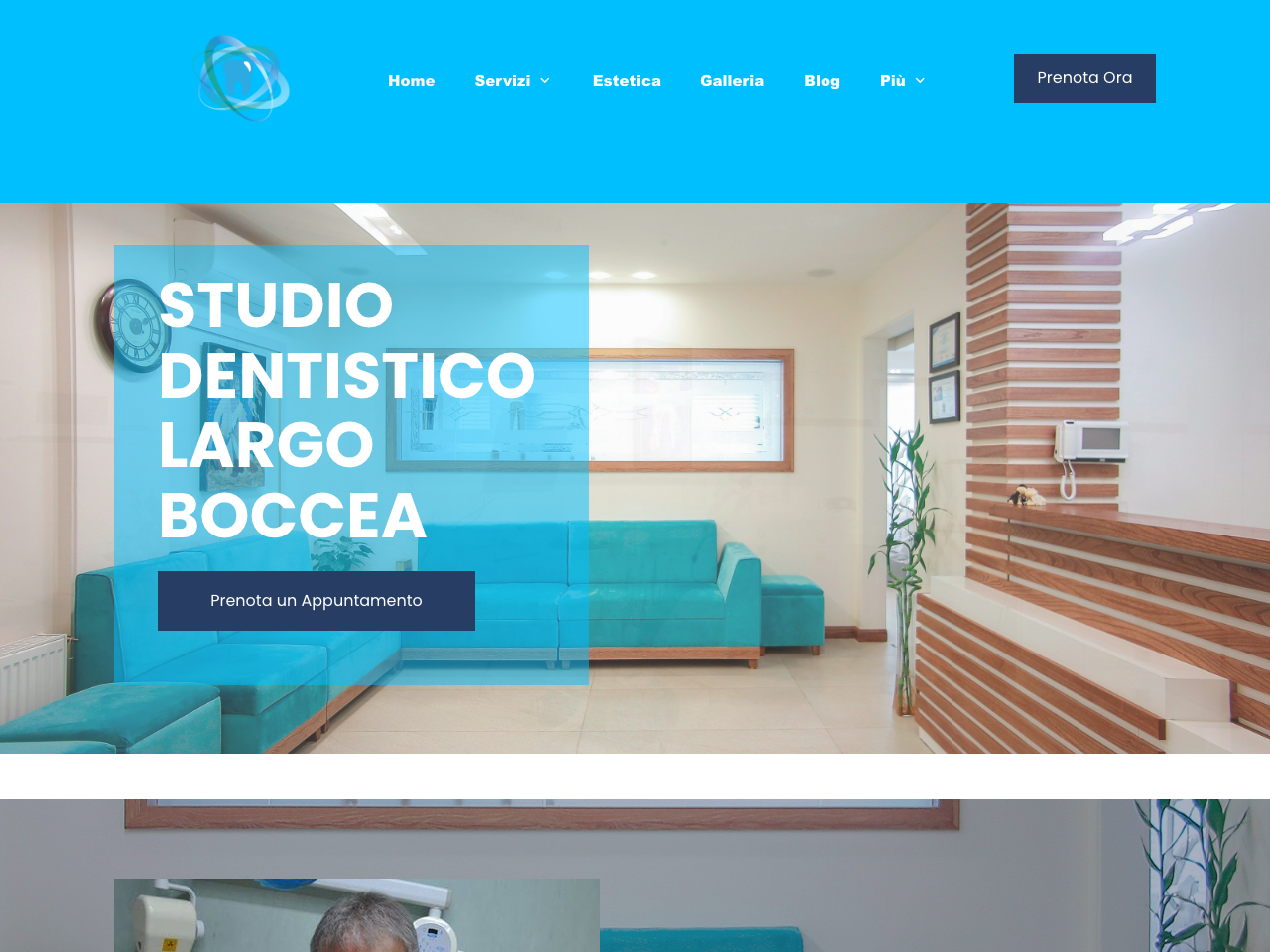Sito attuale — Studio dentistico · Roma